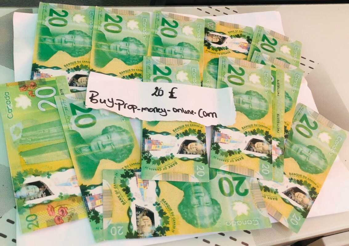 COMPRE BILLETES FALSOS DE $20 DÓLARES CANADIENSES INDETECTABLES __ DINERO FALSIFICADO DE ALTA CALIDAD