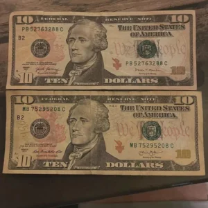 Compre billetes falsos de $10 dólares indetectables