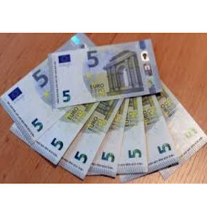 COMPRE BILLETES DE 5 EUROS FALSOS QUE PARECE REALES: DINERO FALSIFICADO REALISTA E INDETECTABLE
